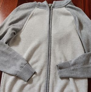 L.L.Bean Women's zip-up hooded sweater medium